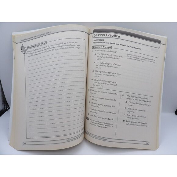 Ohio Achievement Test Coach Social Studies Grade 5 - Picture 3 of 6